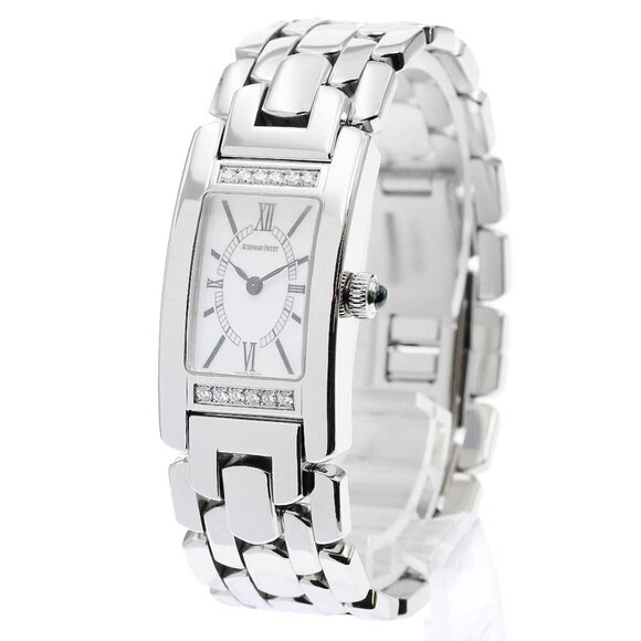 AUDEMARS PIGUET Promesse 67259ST Diamond white Dial Quartz Ladies Watch_884008 - Picture 1 of 7